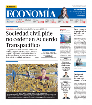 El comercio portada TPP 7 DE MAYO